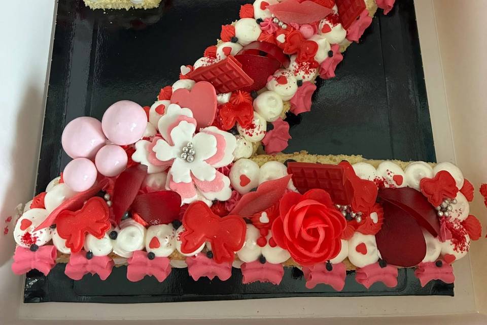 Number cake