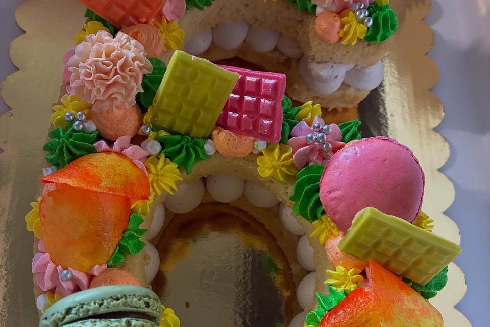 Number cake