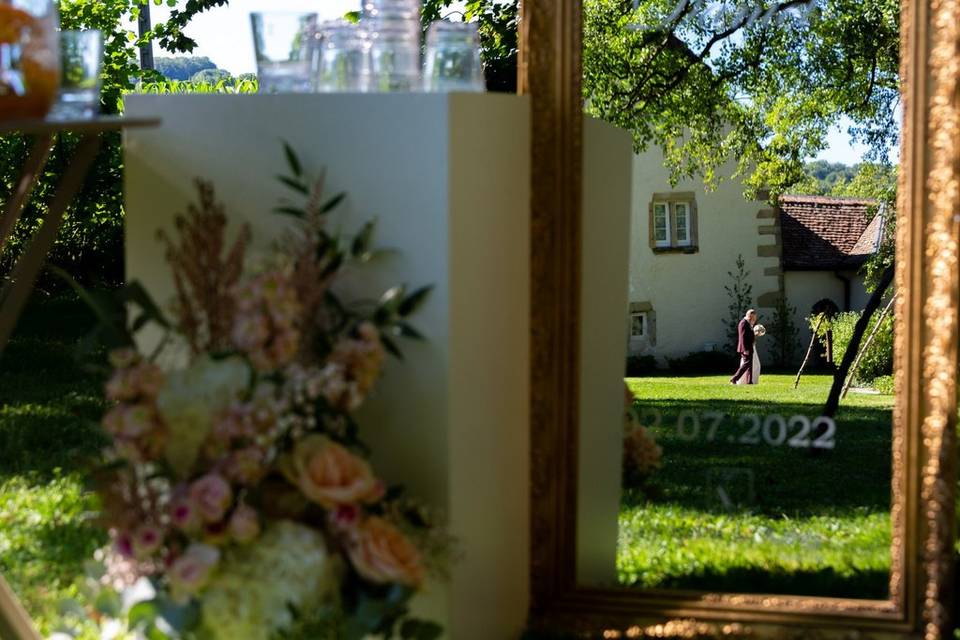 L'arrivée de la mariée