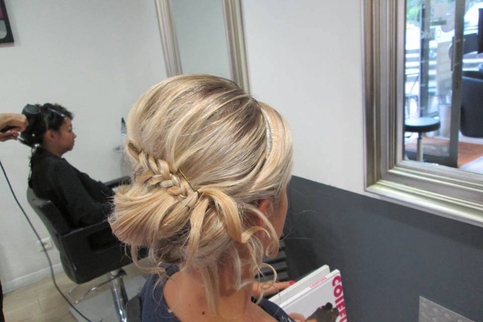 Chignon tresses