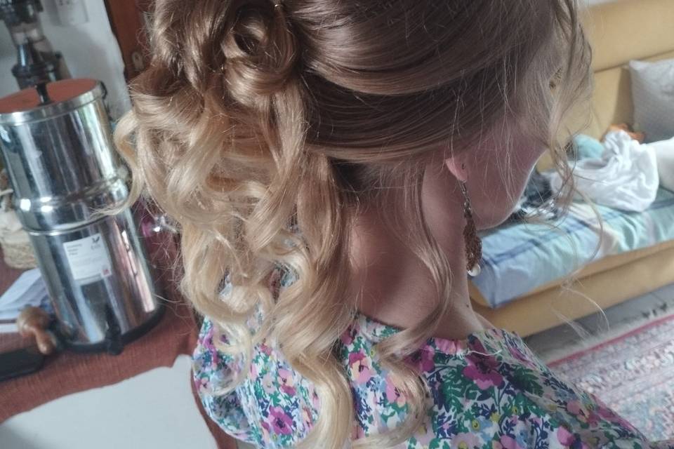 Chignon relâché