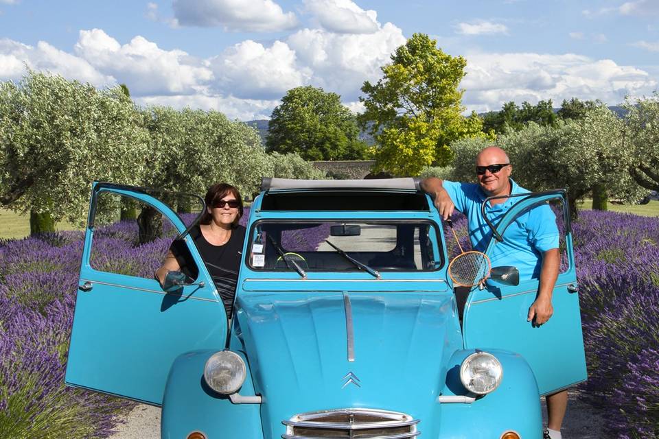 2CV en Provence