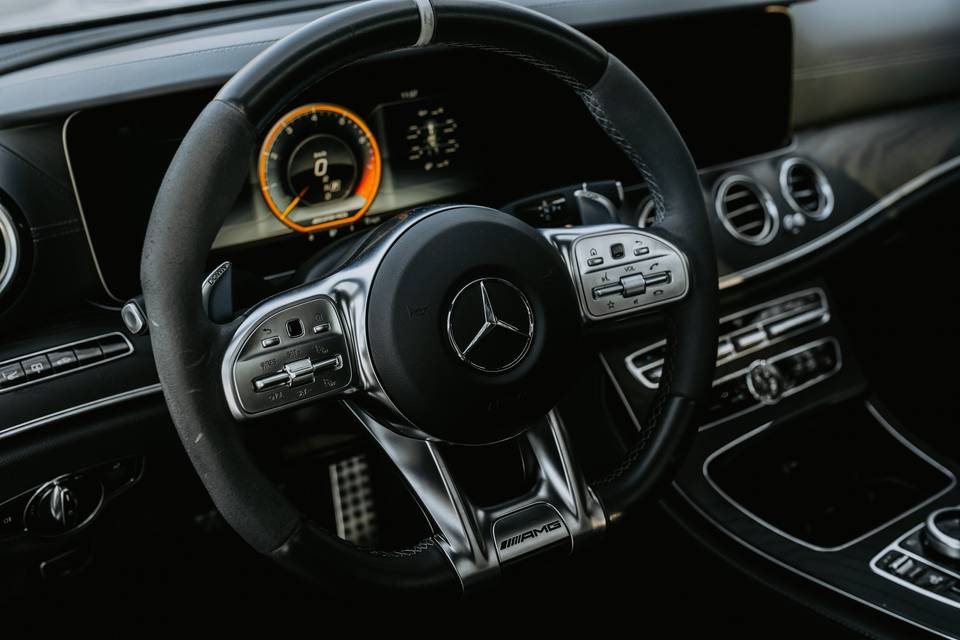 Intérieur d'une Mercedes-Benz