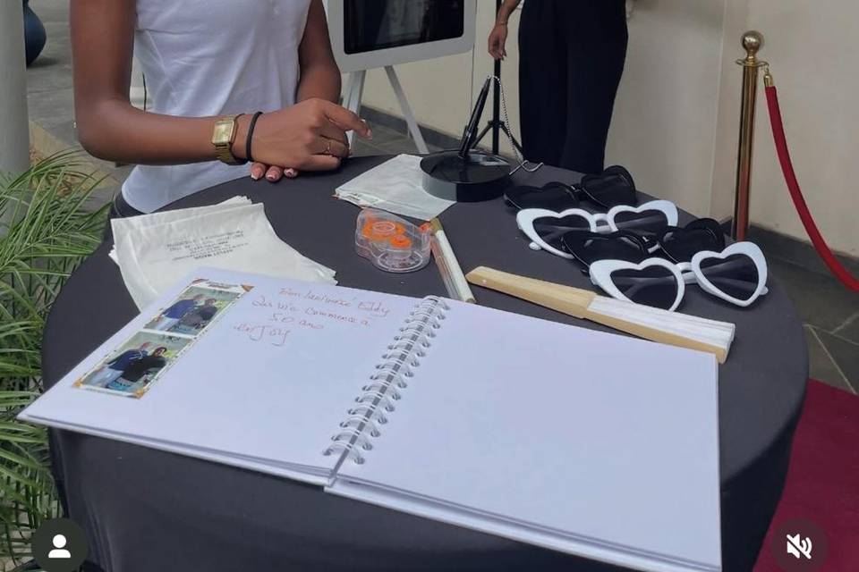 Livre d'or photo et accessoire