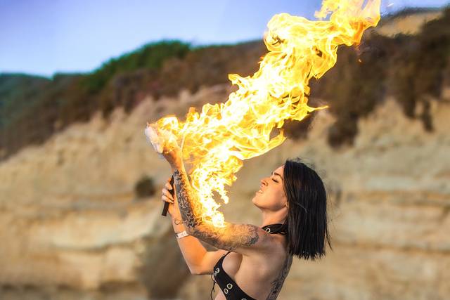 Bulle de feu