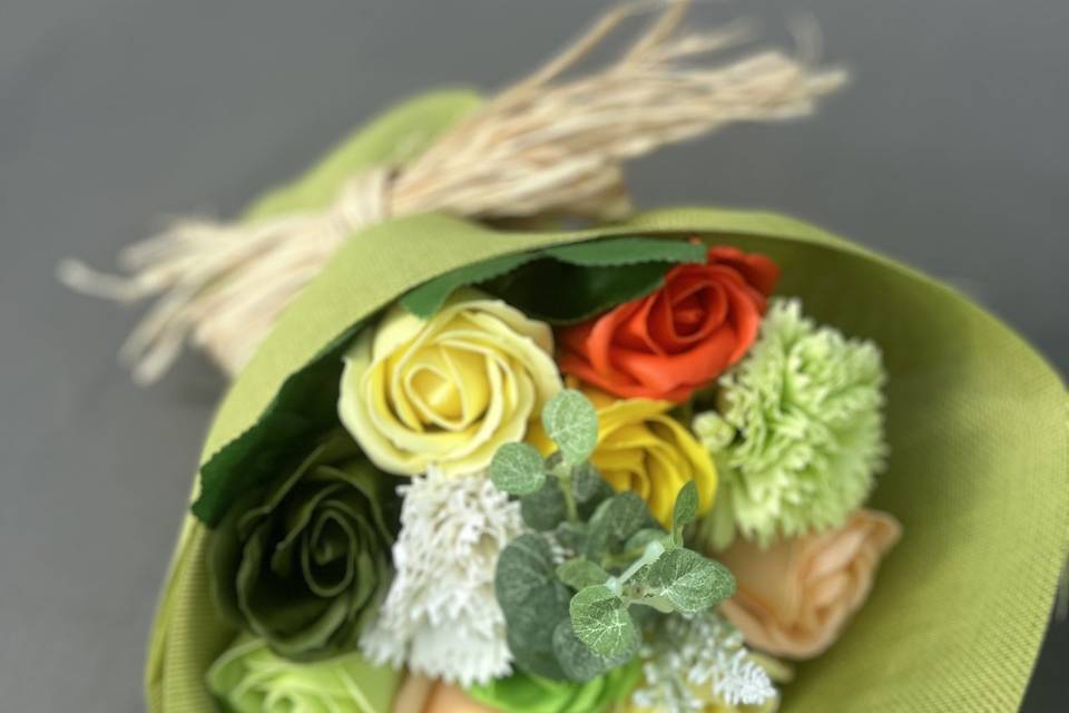 Bouquet fleurs de savon