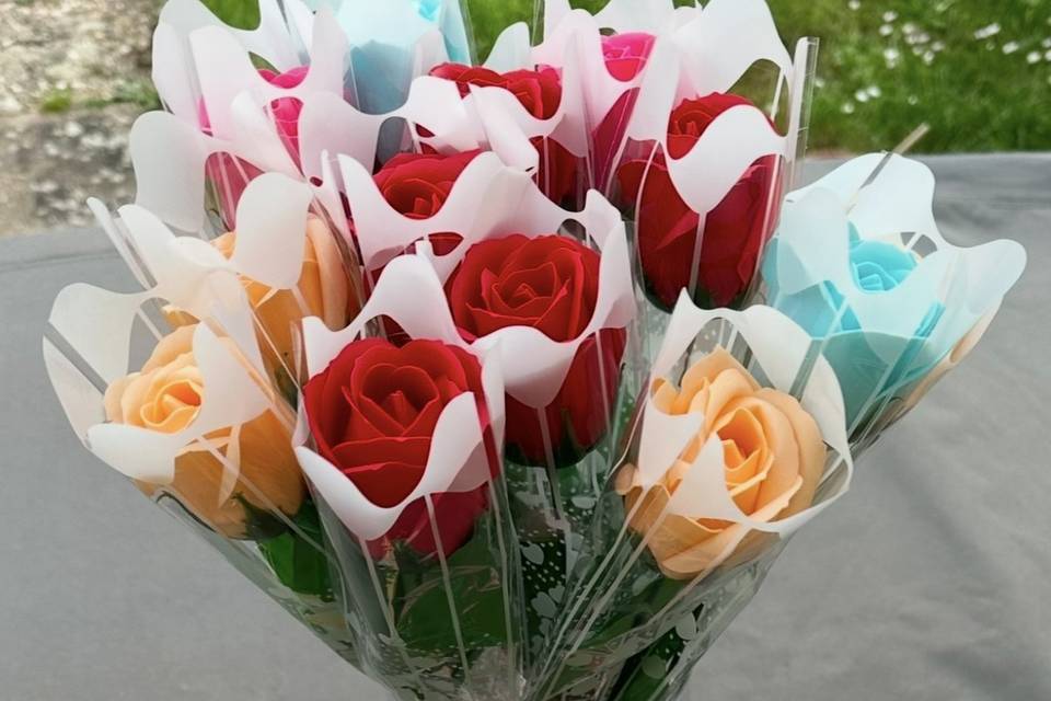 Rose à l’unité