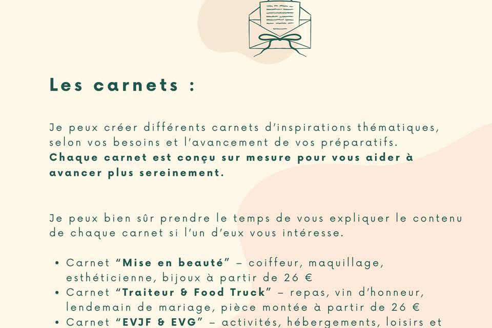 Accompagnements et Tarifs