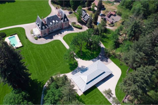 Vue d'ensemble du château