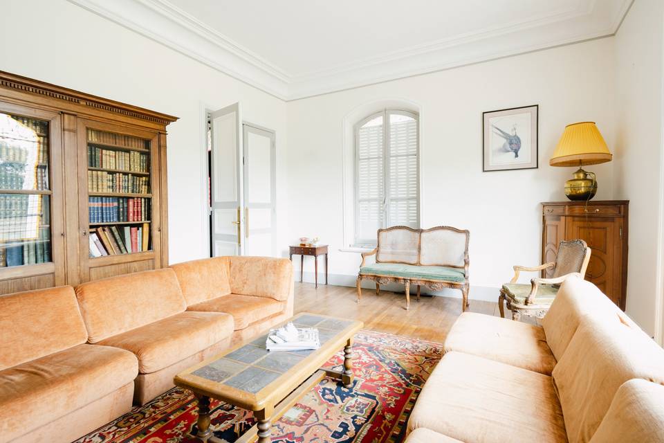 Salon dans le château