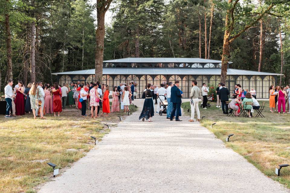 L'orangerie vue du château