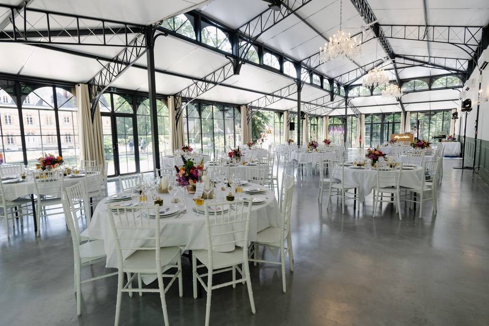 Intérieur de l'orangerie