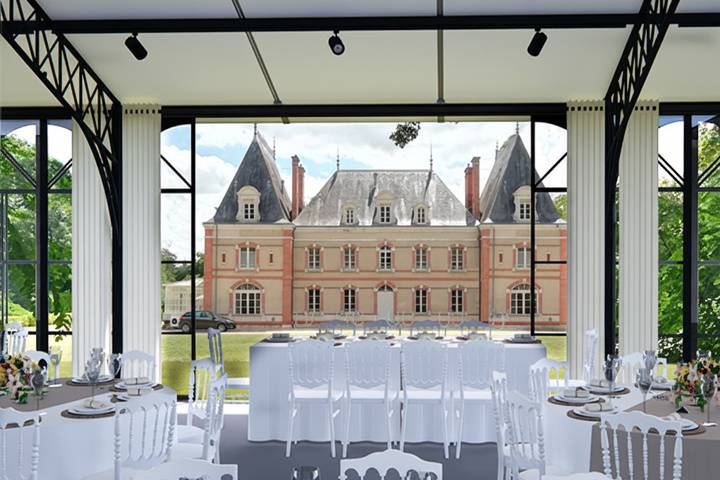 Vue du château