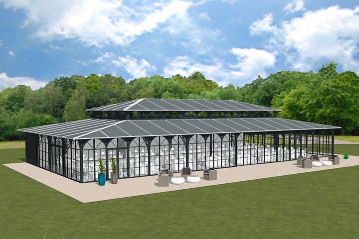 Vue de l'orangerie