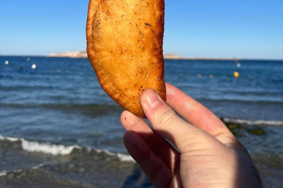 Panzerotto frit
