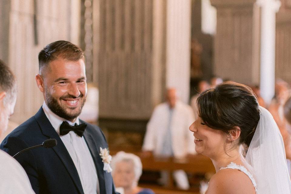 Mariage église de piana