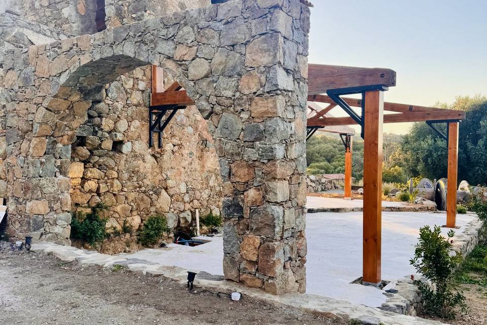 Arcade en pierres