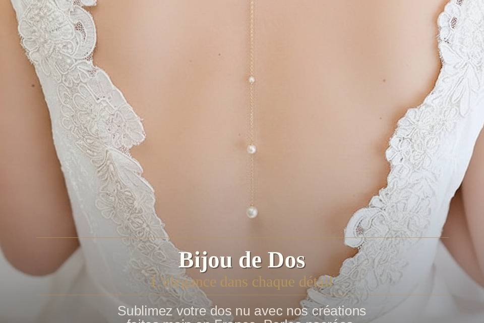 Collier de dos perles