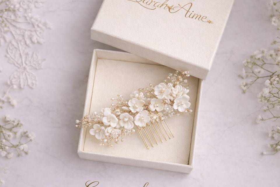 Peigne mariée