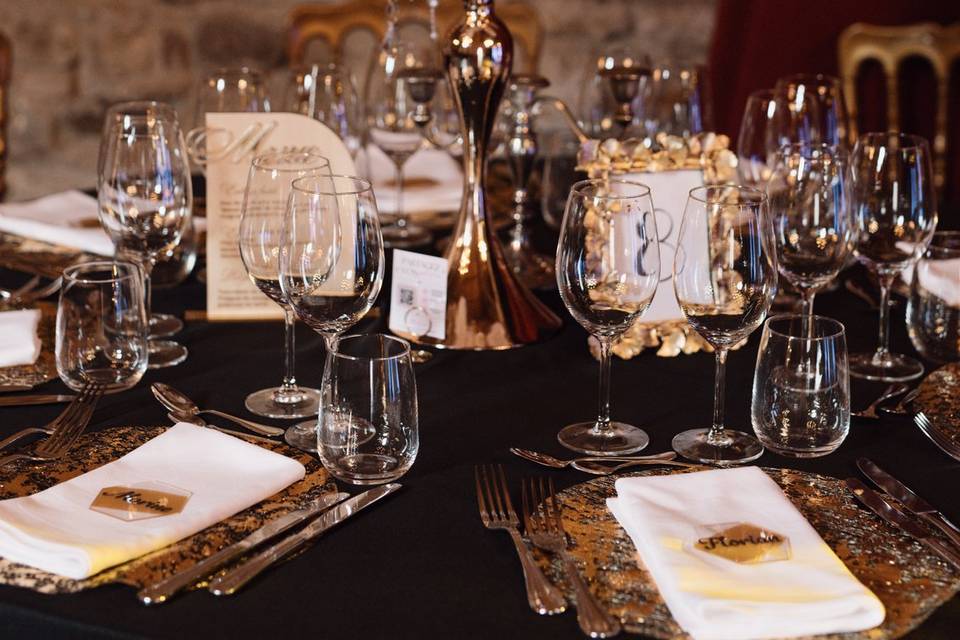 Déco de table Gatsby