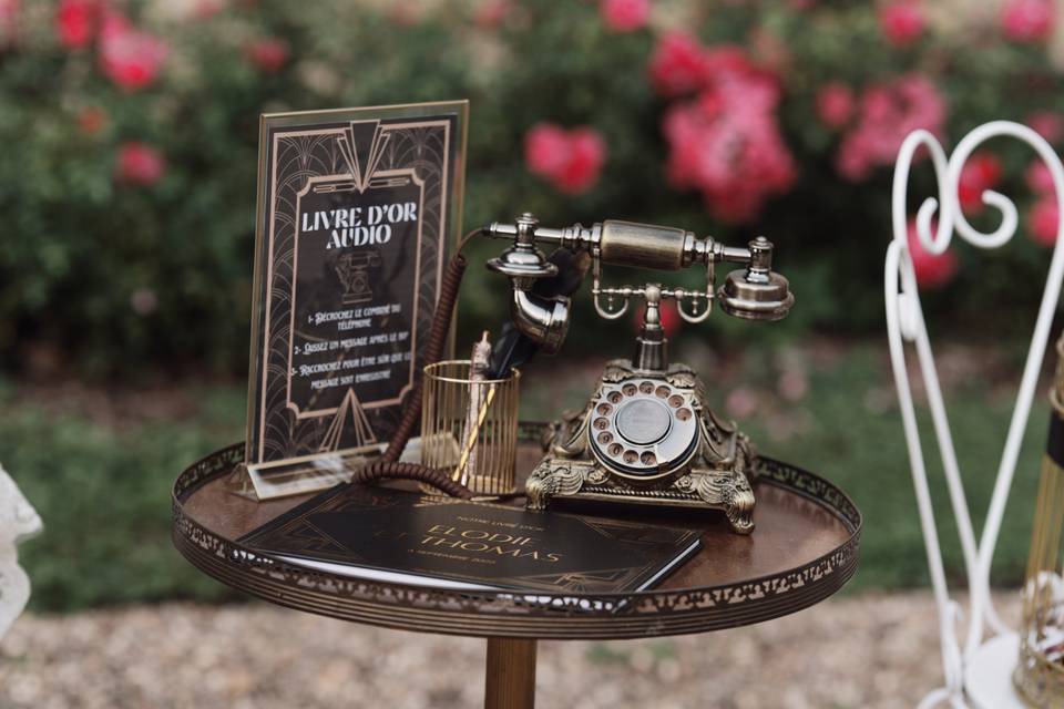 Livre d'or audio