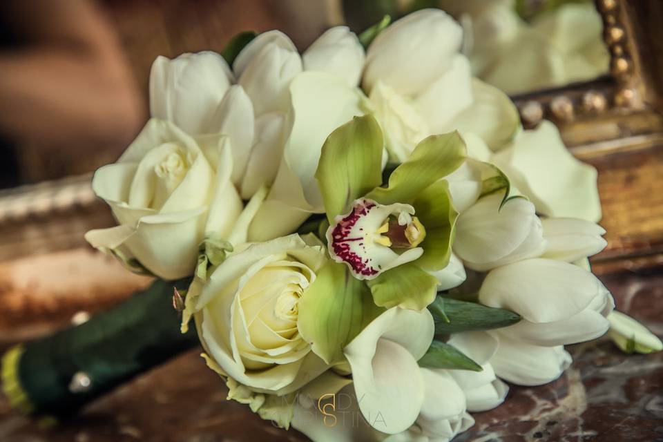 Bouquet de mariée thème nature