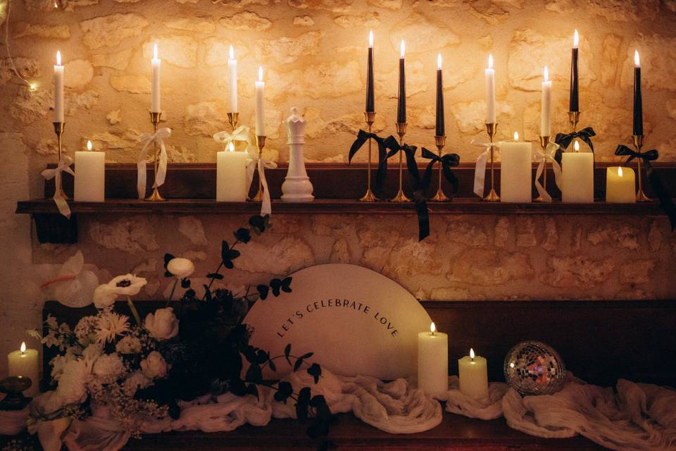 Scénographie de soirée