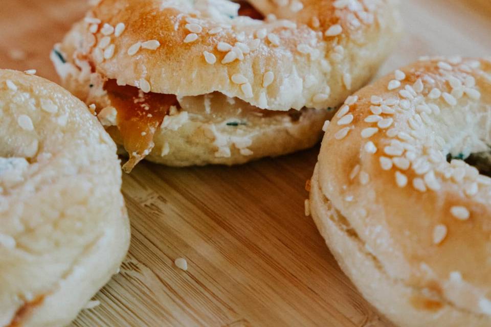 Mini Bagel à la Truite