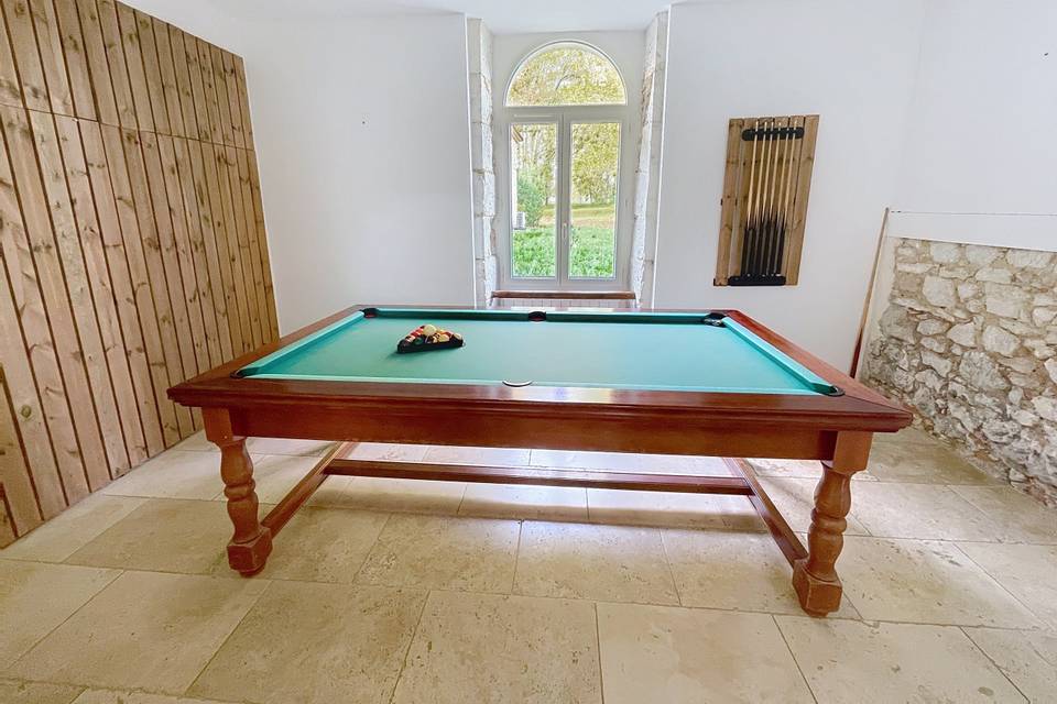 Billard, gîte