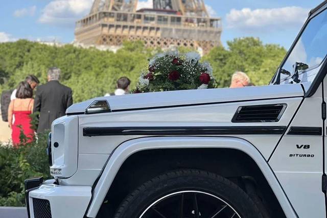 Mercedes Class G Blanc