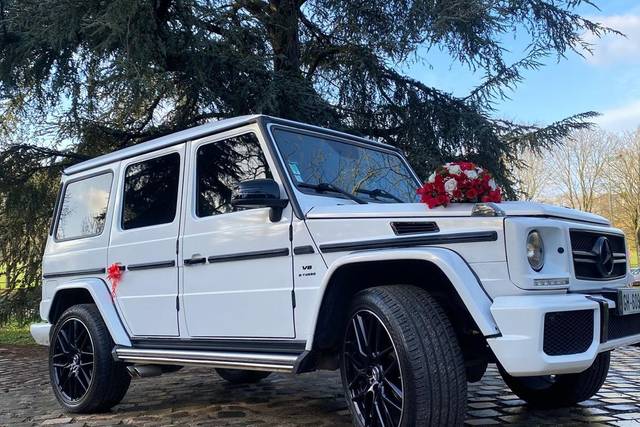 Mercedes Class G Blanc