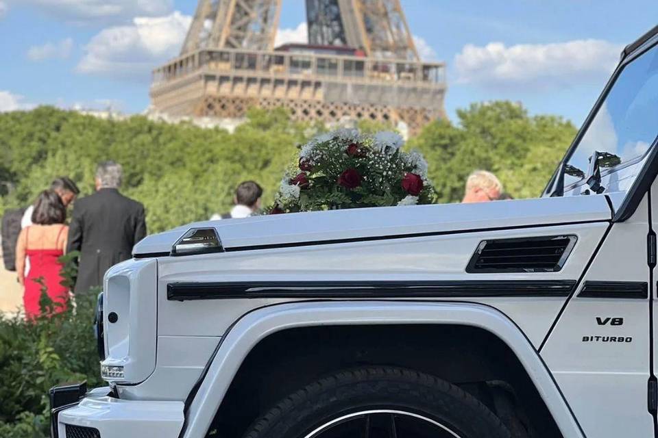 Mercedes Class G Blanc