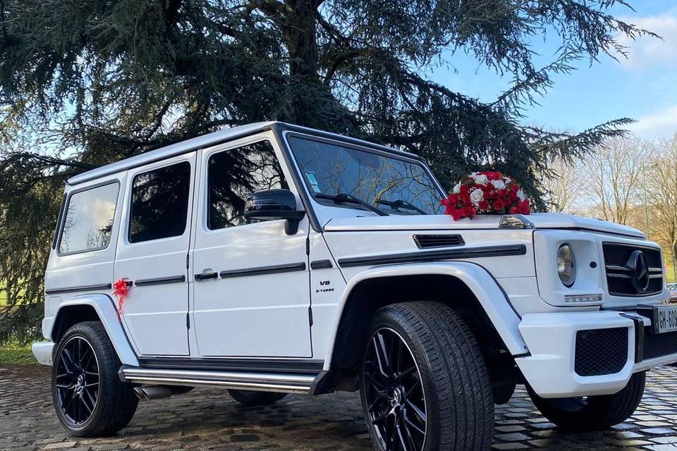 Mercedes Class G Blanc