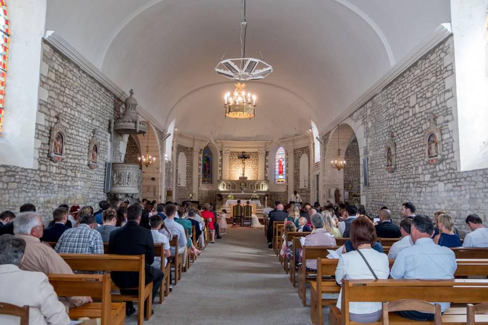 Mariage A&A - église