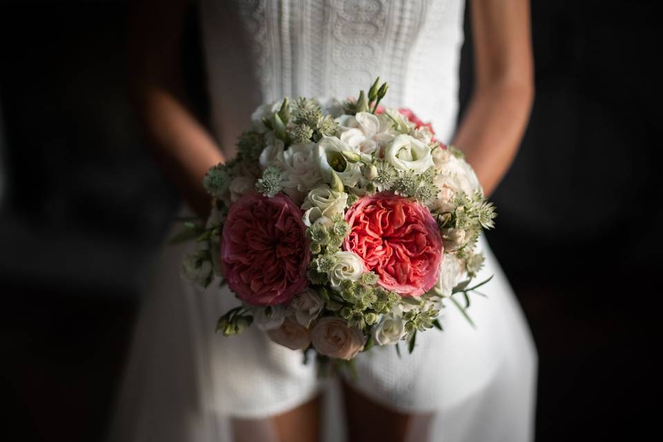 Bouquet de fleur mariée