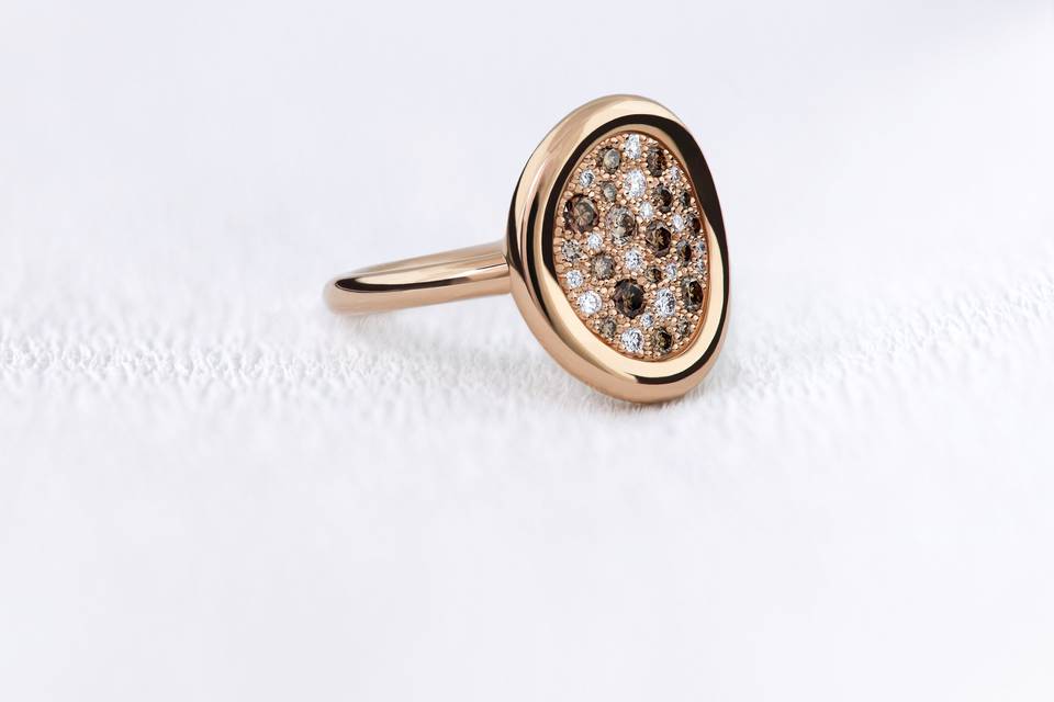 SOLUNA M diamants bruns