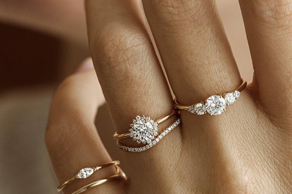 Bague diamant