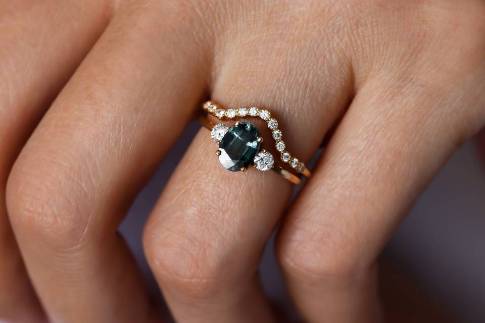 Bague Lila Alliance Andréa
