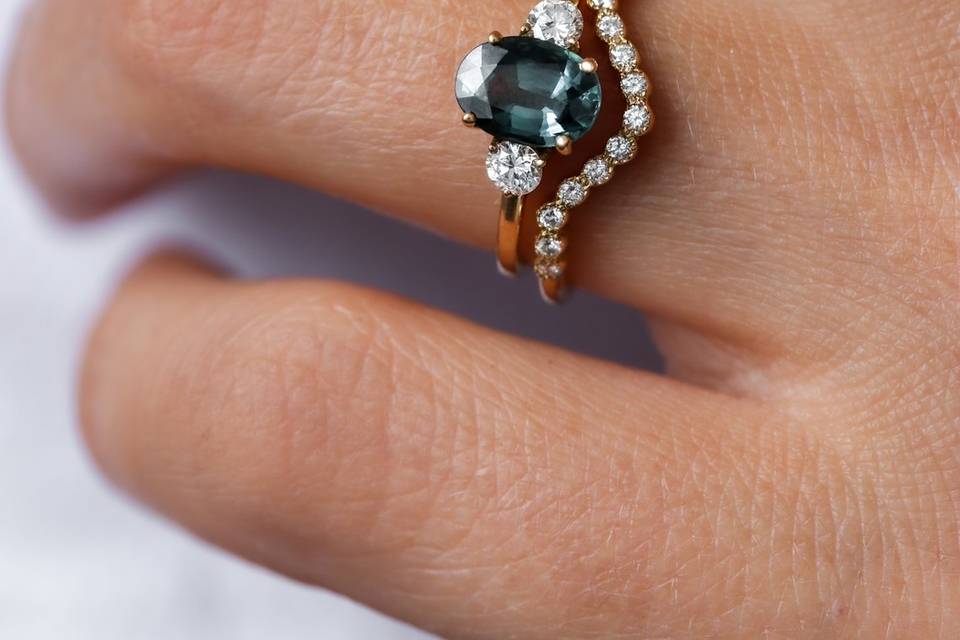 Bague Lila Alliance Andréa