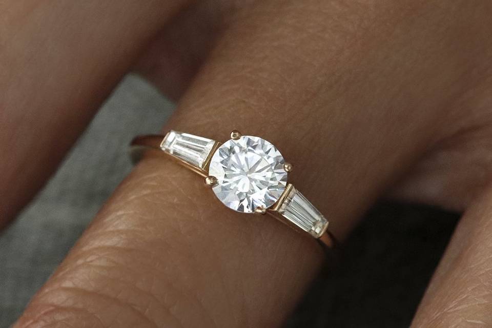 Bague diamant