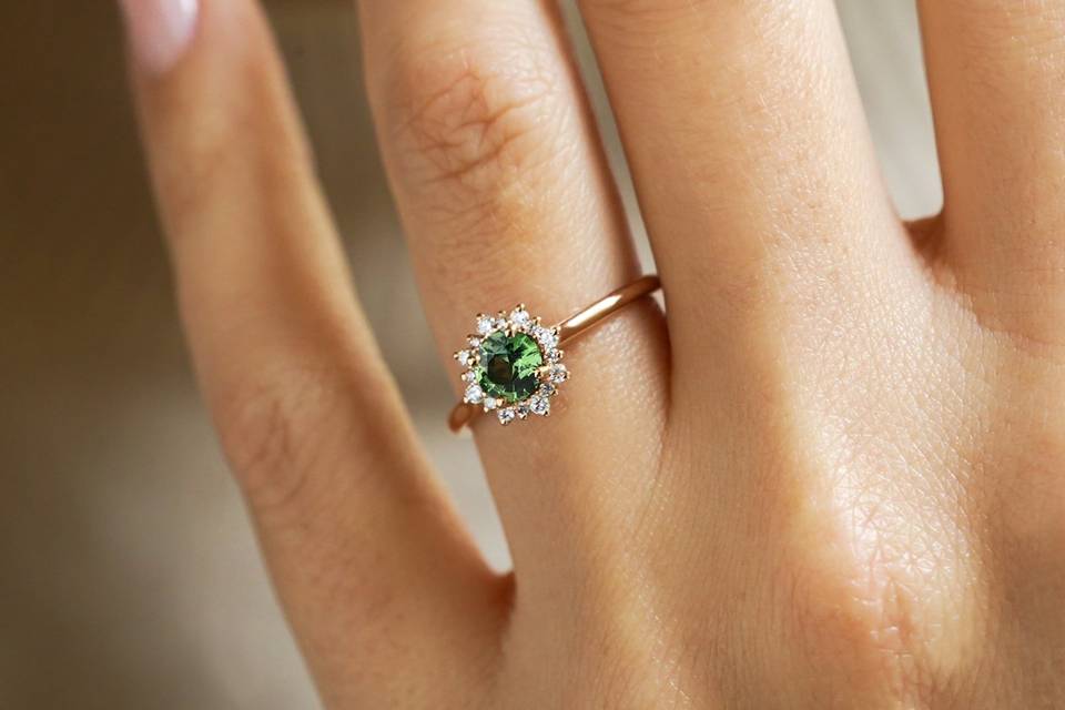 AUDE SAPHIR VERT