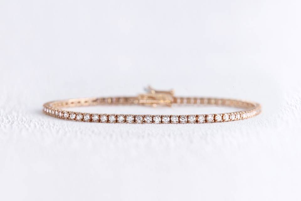 BRACELET RIVIERE 2CT