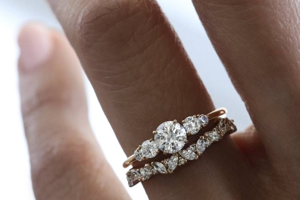 Bague diamant