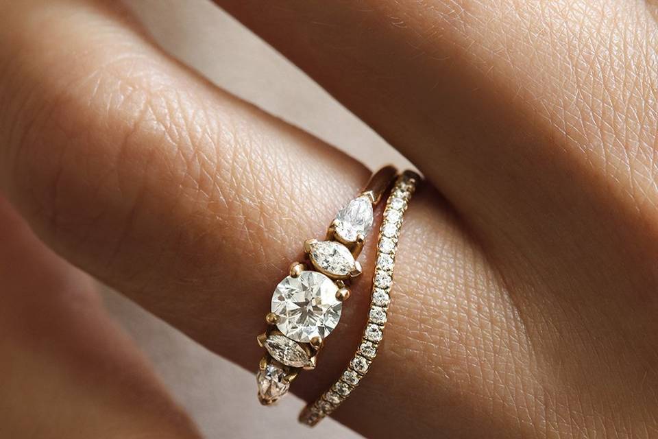 Bague diamant