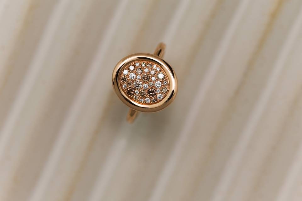 SOLUNA M diamants bruns