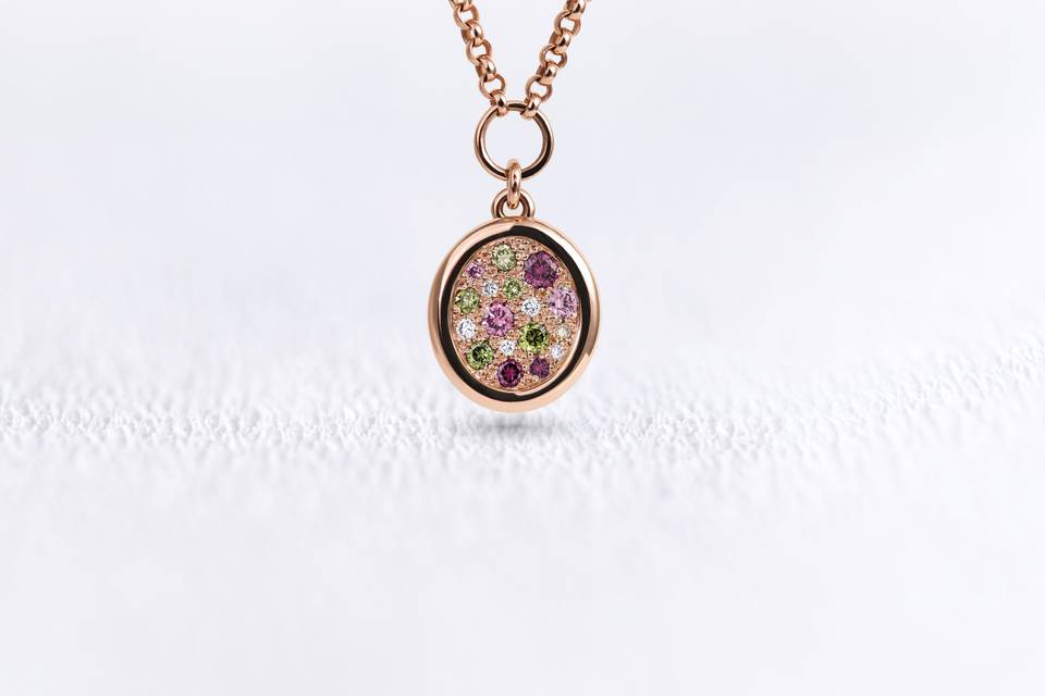 SOLUNA S saphir vert rose