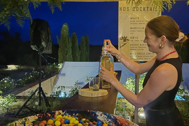 Bar à cocktails