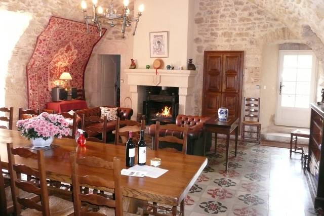 Salle à manger pour château