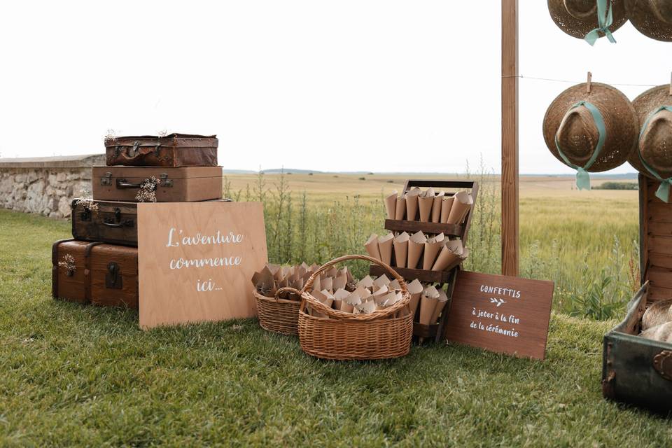 Valises anciennes