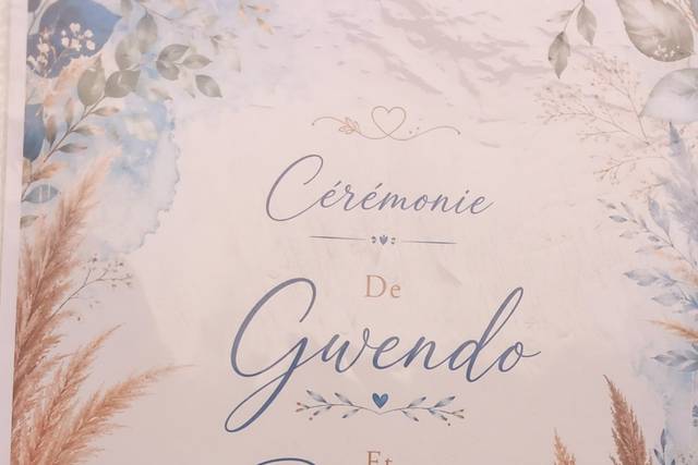 Classeur cérémonie